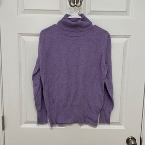 Light purple turtleneck. Size XL.